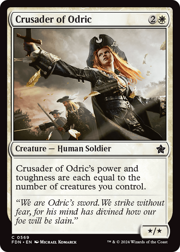 Crusader of Odric (FDN-569)  - Foundations