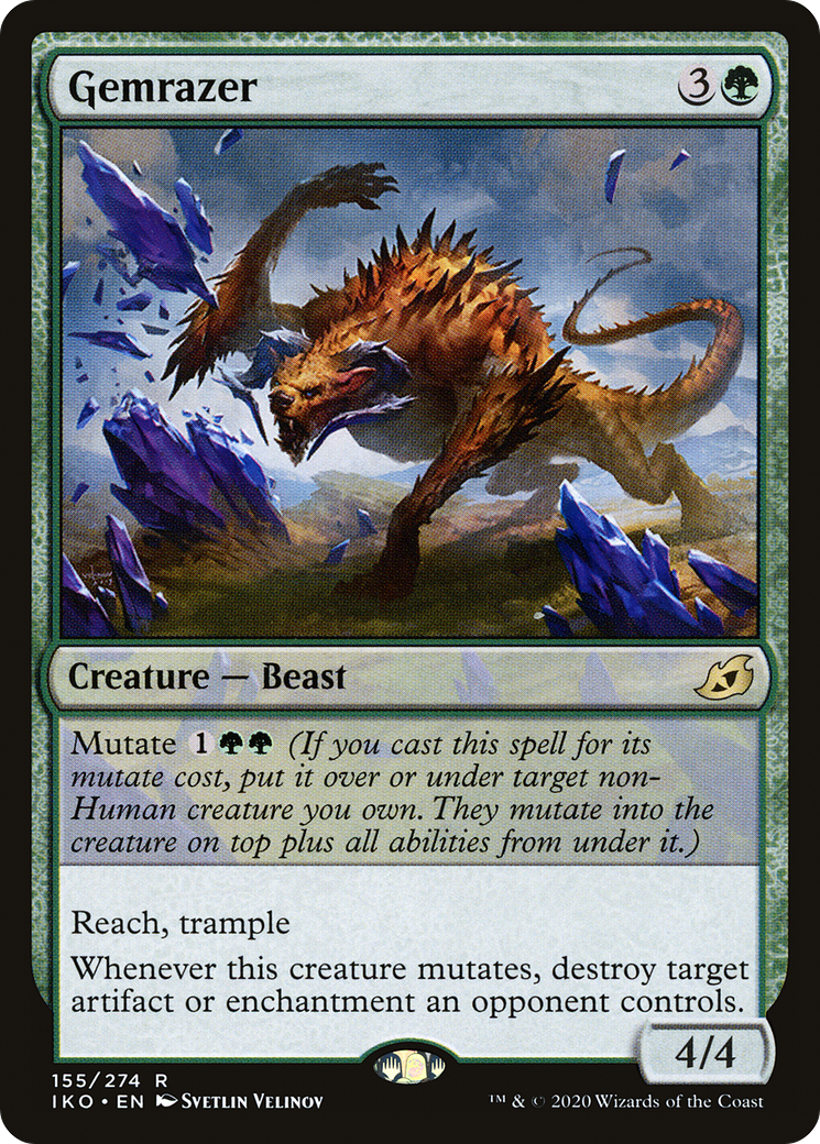 Gemrazer (IKO-155)  Foil - Ikoria: Lair of Behemoths