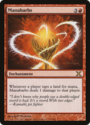 Manabarbs (10E-218)  Foil - Tenth Edition