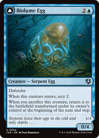 Biolume Egg (INR-054)  Foil - Innistrad Remastered