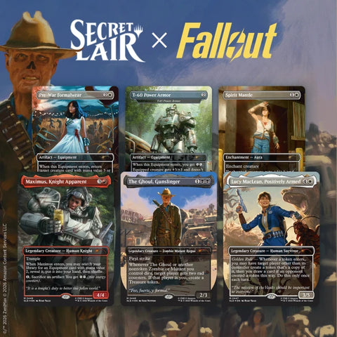 MTG Secret Lair Fallout: Beyond Vault 33 (Non-Foil)