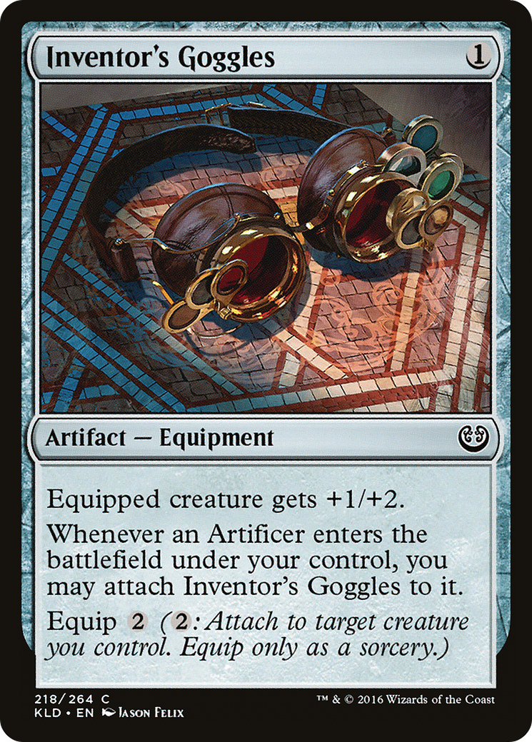 Inventor's Goggles (KLD-218)  - Kaladesh