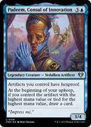 Padeem, Consul of Innovation (CMM-109)  Foil - Commander Masters