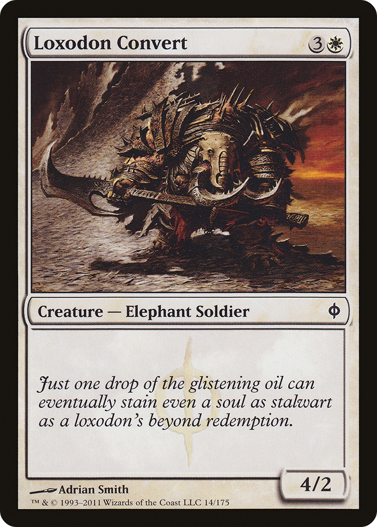 Loxodon Convert (NPH-014)  Foil - New Phyrexia