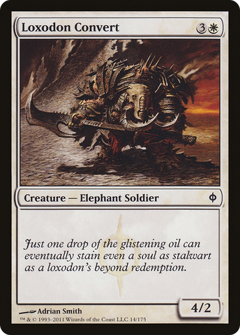 Loxodon Convert (NPH-014)  Foil - New Phyrexia