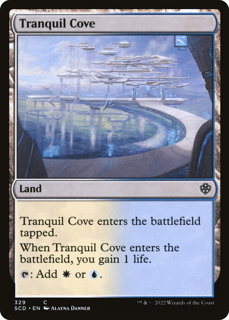 Tranquil Cove (SCD-329)  - Starter Commander Decks
