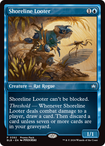 Shoreline Looter (PPBLB-382)  - Bloomburrow