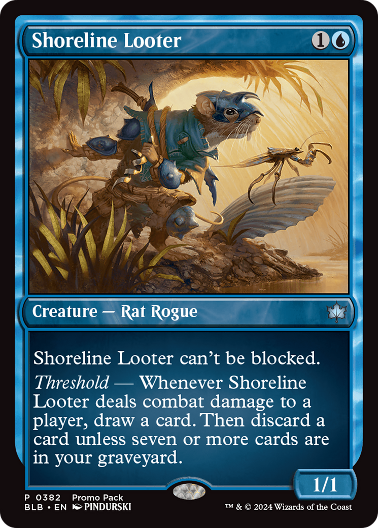 Shoreline Looter (PPBLB-382)  Foil - Bloomburrow