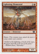 Lightning Elemental (8ED-201) - Eighth Edition