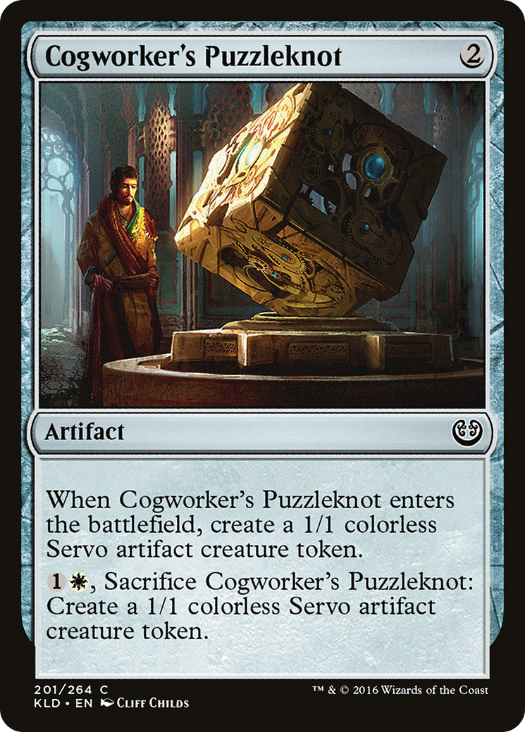 Cogworker's Puzzleknot (KLD-201)  Foil - Kaladesh