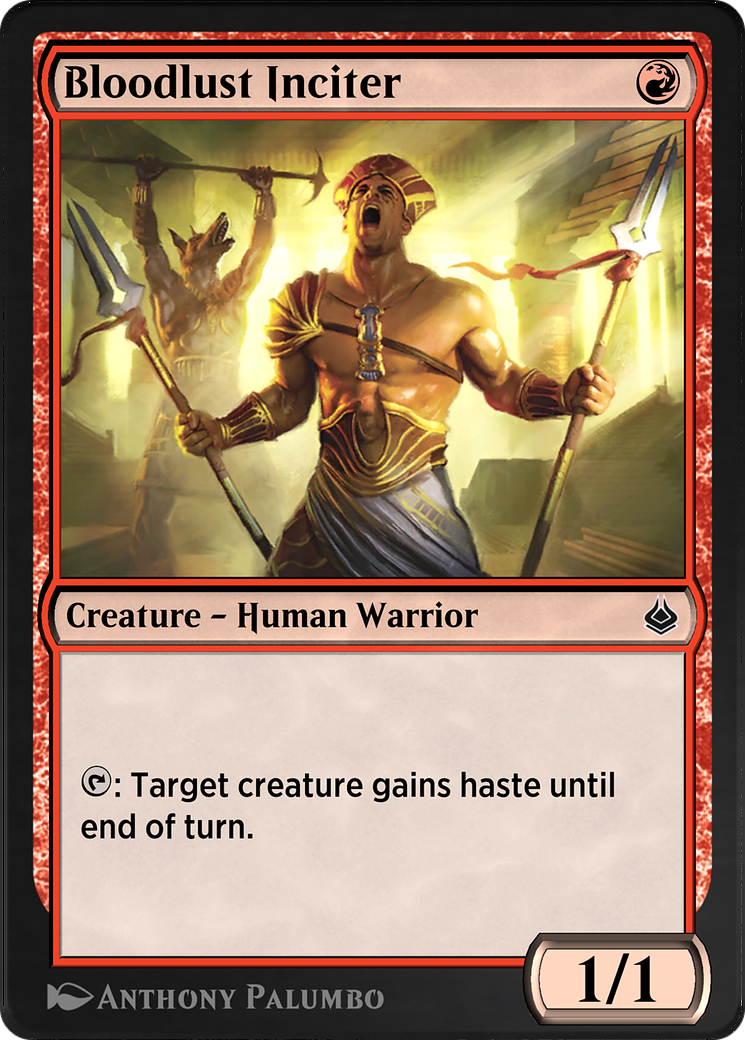 Bloodlust Inciter (AKR-140)  - Amonkhet Remastered