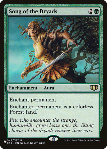Song of the Dryads (LIST-047/337)  - The List