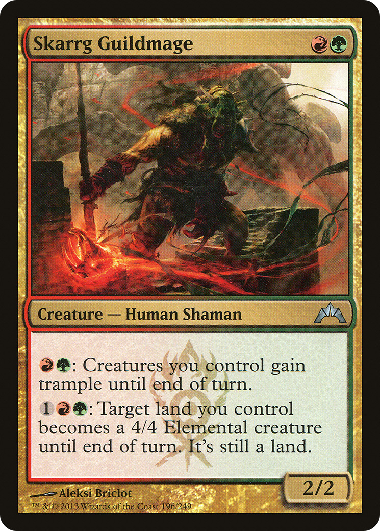 Skarrg Guildmage (GTC-196)  - Gatecrash