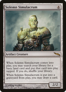 Solemn Simulacrum (MRD-245)  Foil - Mirrodin