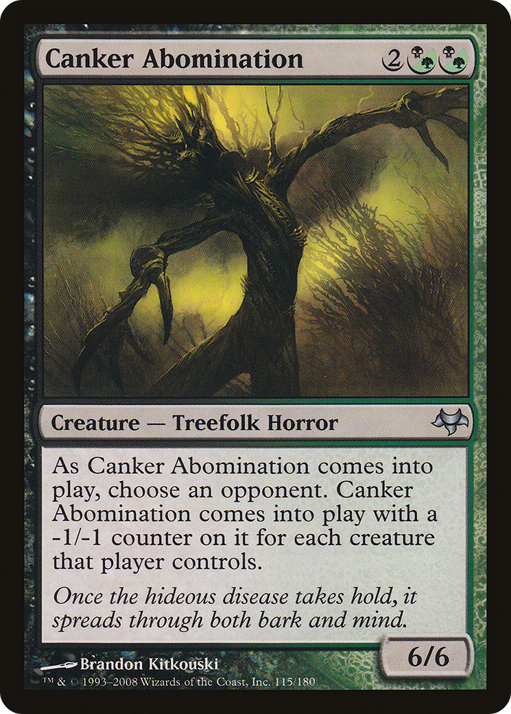 Canker Abomination (EVE-115)  Foil - Eventide