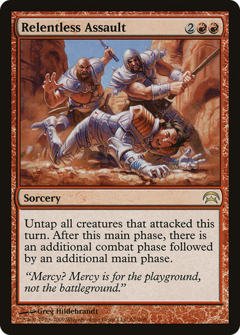 Relentless Assault (HOP-062)  - Planechase