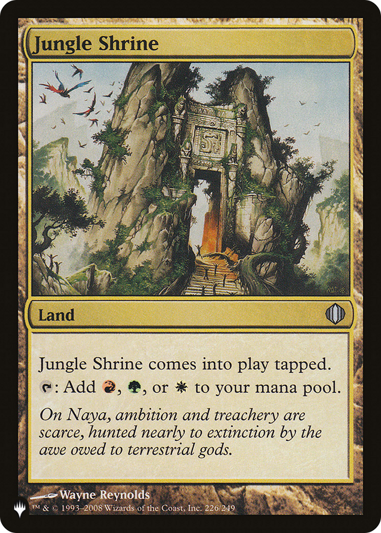 Jungle Shrine (ALA) (LIST-ALA-226)  - The List