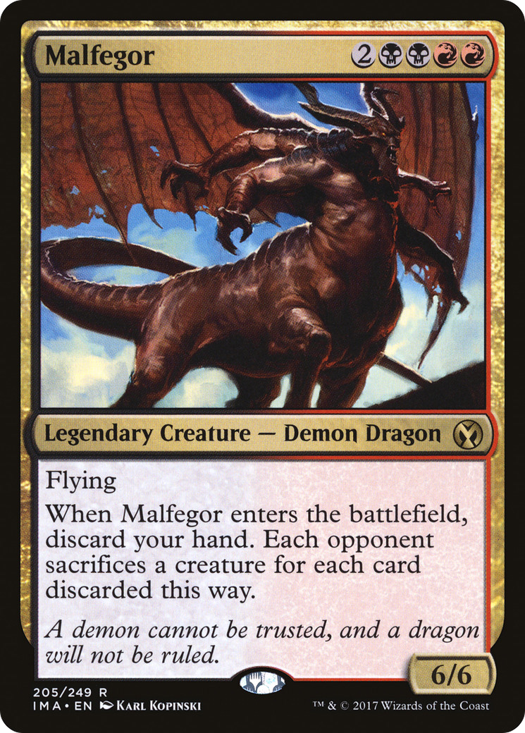 Malfegor (IMA-205)  - Iconic Masters