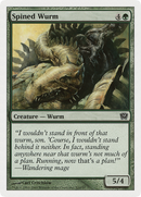 Spined Wurm (9ED-S10)  - Ninth Edition