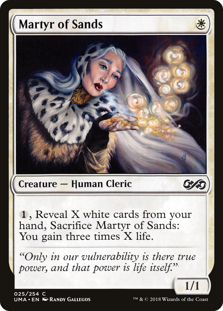 Martyr of Sands (UMA-025)  Foil - Ultimate Masters
