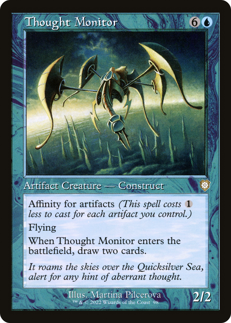 Thought Monitor (Retro Frame) (BRC-098)  - The Brothers' War Commander