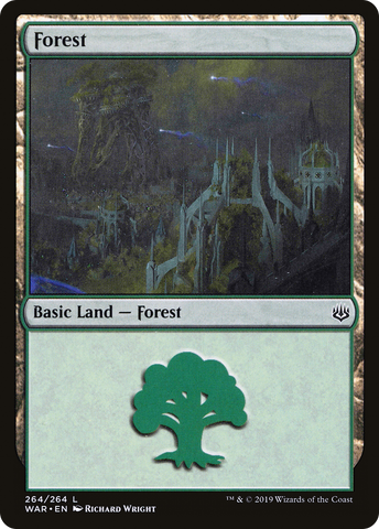 Forest (264) (WAR-264)  Foil - War of the Spark