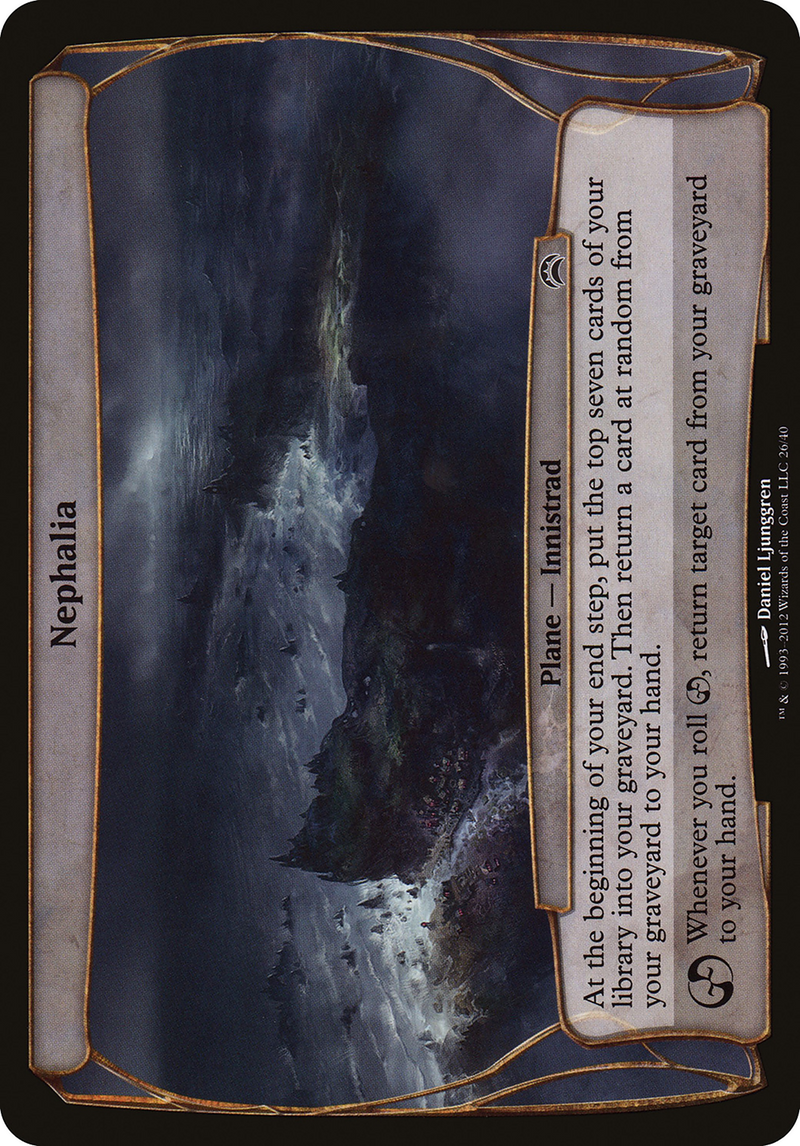 Nephalia (Planechase 2012) (OVER-026)  Foil - Planechase 2012 Planes