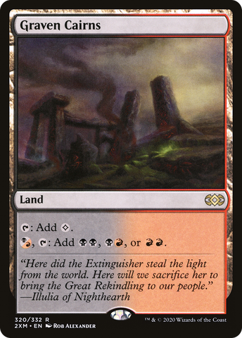 Graven Cairns (2XM-320)  Foil - Double Masters