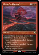 Fiery Confluence (CMM-536)  Etched Foil - Commander Masters