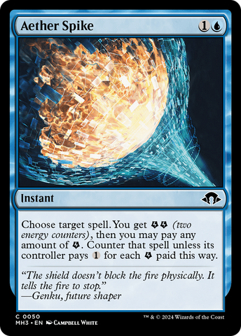 Aether Spike (MH3-050)  Foil - Modern Horizons 3