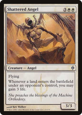 Shattered Angel (NPH-023)  Foil - New Phyrexia