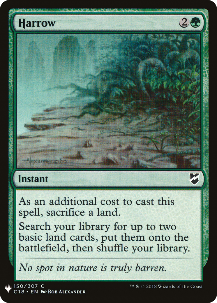 Harrow (LIST-150)  - The List