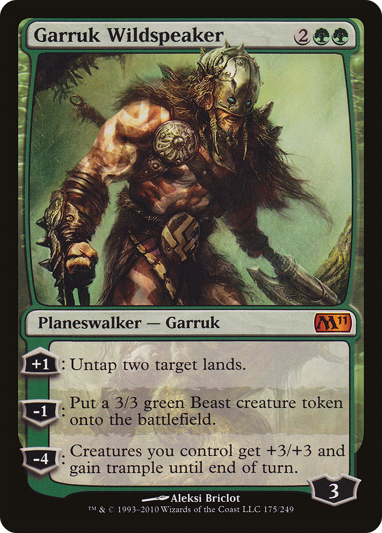 Garruk Wildspeaker (M11-175)  Foil - Magic 2011