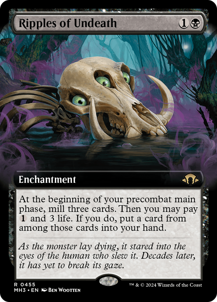 Ripples of Undeath (Extended Art) (MH3-455)  - Modern Horizons 3: (Extended Art)