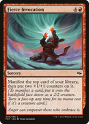 Fierce Invocation (FRF-098)  Foil - Fate Reforged