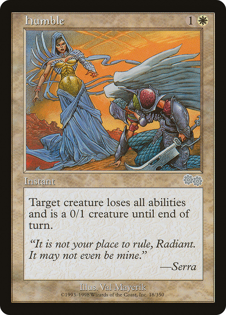Humble (USG-018)  - Urza's Saga