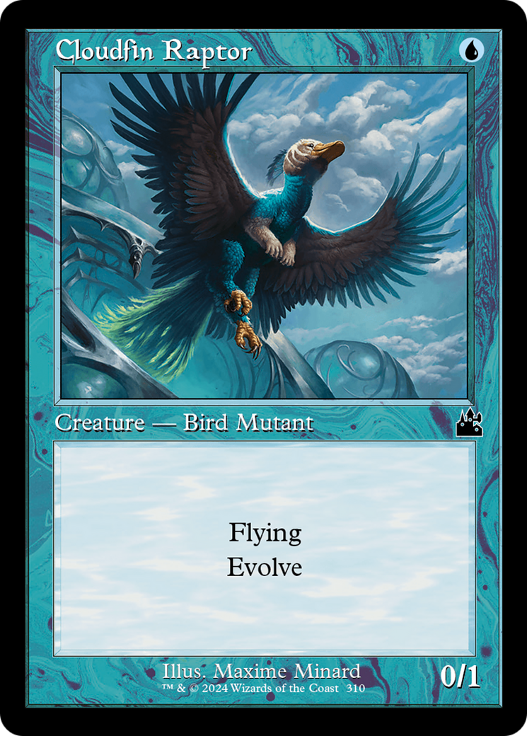 Cloudfin Raptor (Retro Frame) (RVR-310)  - Ravnica Remastered