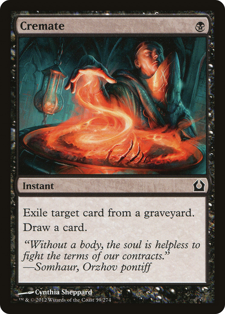 Cremate (RTR-059)  Foil - Return to Ravnica