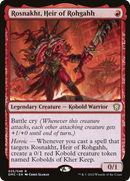 Rosnakht, Heir of Rohgahh (DMC-025)  Foil - Dominaria United Commander