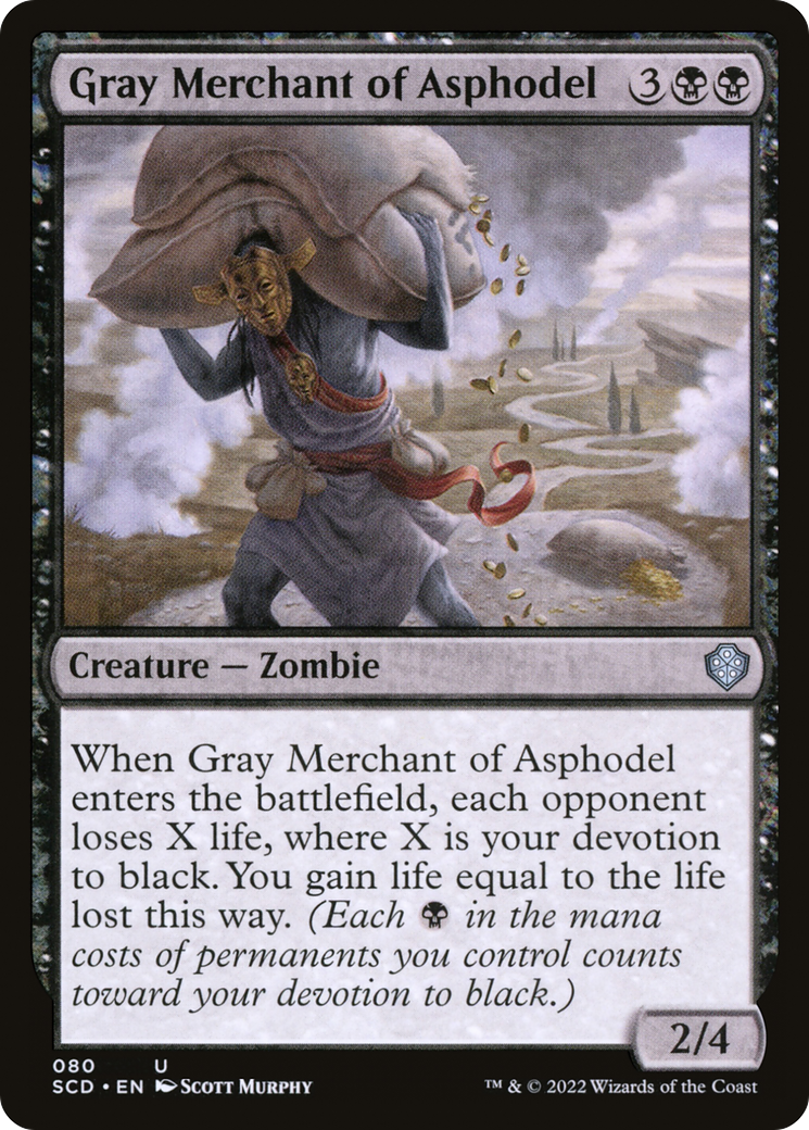 Gray Merchant of Asphodel (SCD-080)  - Starter Commander Decks