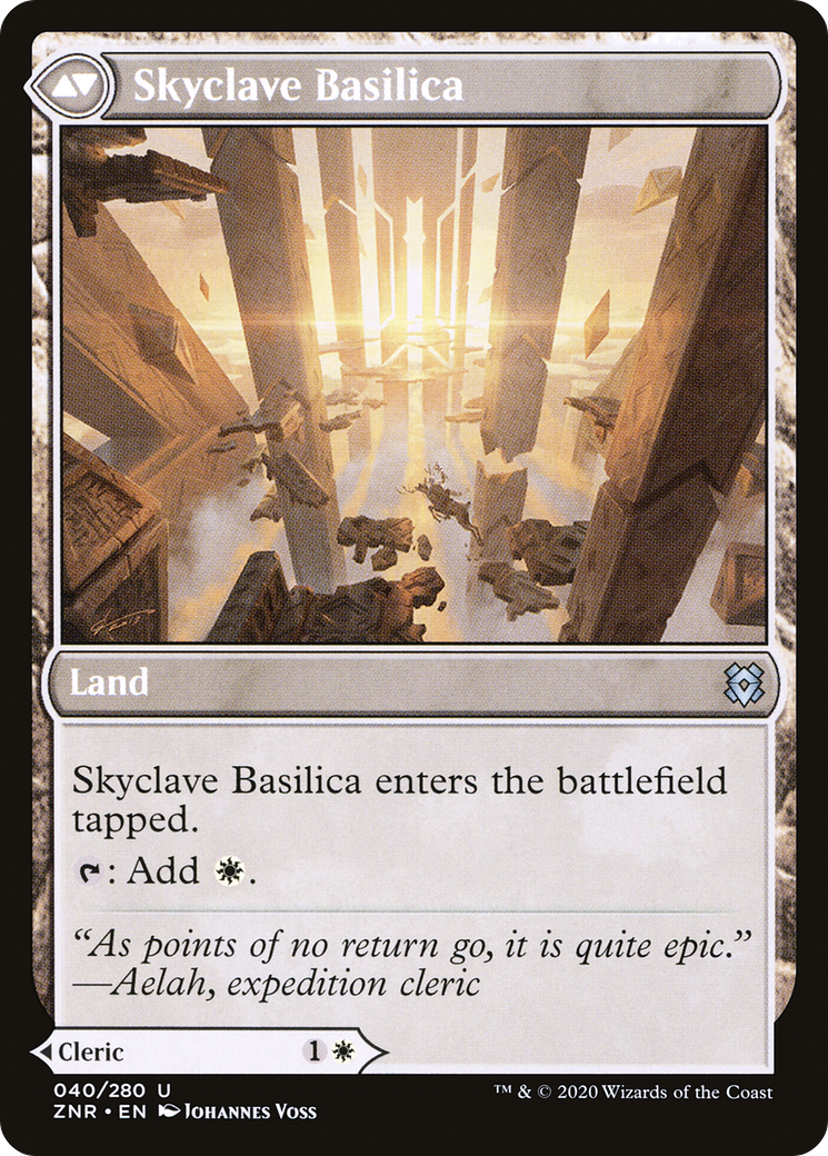 Skyclave Cleric (ZNR-040)  - Zendikar Rising