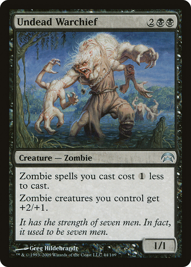 Undead Warchief (HOP-044)  - Planechase