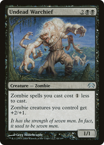 Undead Warchief (HOP-044)  - Planechase