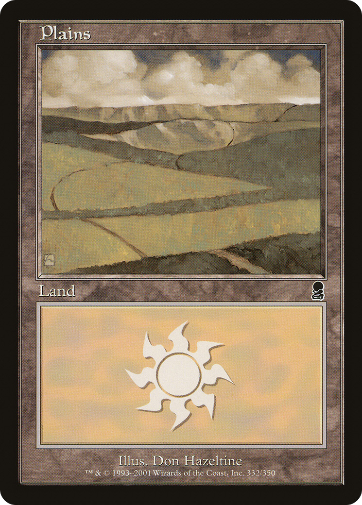 Plains (332) (ODY-332)  Foil - Odyssey