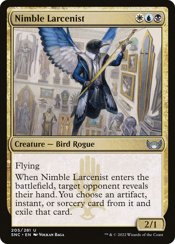Nimble Larcenist (SNC-205)  Foil - Streets of New Capenna