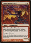 Ember-Fist Zubera (CHK-166)  Foil - Champions of Kamigawa