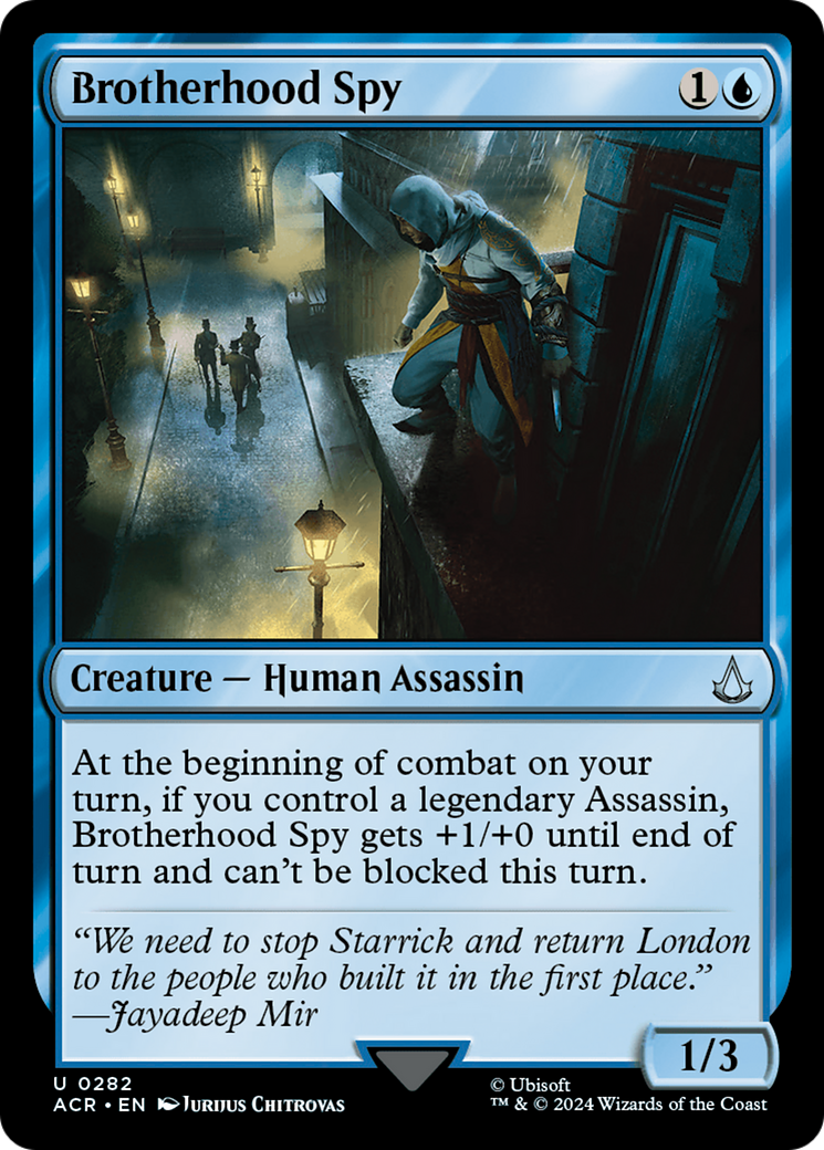 Brotherhood Spy (ACR-282)  - Assassin's Creed
