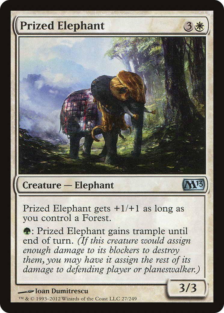Prized Elephant (M13-027)  - Magic 2013
