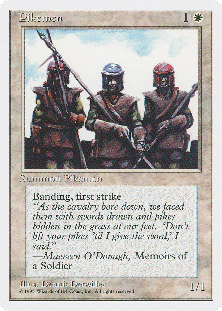 Pikemen (4ED-)  - Fourth Edition