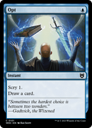 Opt (WOC-101)  - Wilds of Eldraine Commander